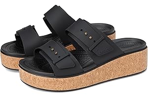 Crocs Brooklyn Cork Buckle, Sandalia Mujer