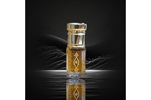 HAFSA ARABIAN FRAGRANCES LTD Flacon de 3 ml – Huile de parfum arabe – Royal Black Oud | Royal Amber Oud | Black Afgano | Black Oud | Musc Rose | Woody Oud | Tuskan Leather | Ameer Al Oud | Golden Sand | Noir Afgano