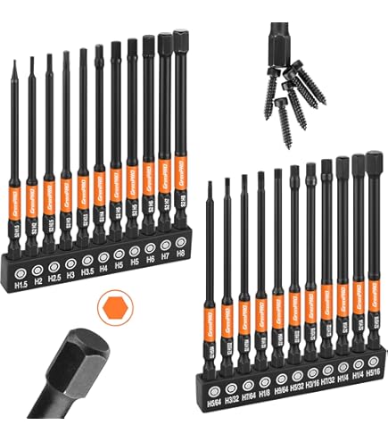 VEGA 1/8" Hex Power Bits. Professional Grade ¼ Inch Hex Shank 1/8 - View #9