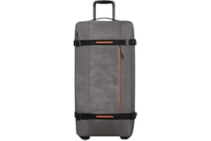American Tourister Urban Track, Borsa da viaggio con 2 rotoli, 78.5 cm, 116 L, Grigio (Dark Grey)
