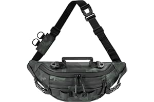 THKFISH Sac Banane de pêche, Sac Banane étanche pour Homme et Femme, Sac de pêche Portable pour pêche à la Mouche