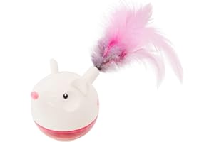 CATSTAGES Petstages Hunt 'N Swat Treat Tumbler - Zabawka dla kotów - ze smakołykami - kolor różowy