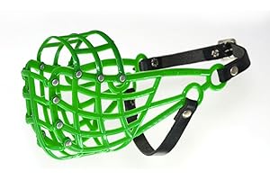 Don Pare Maulkorb Modell 103 Trainings- Und Transportmaulkorb Für Mittelgroße Hunde Mit Schmalem Kopf Whippet In Grün Auch Rennmaulkorb und Coursingmaulkorb