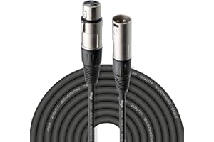 Stagg SMC10 Mikrofon-Kabel (10m, XLR-Buchse-auf-XLR-Stecker)