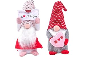 ZEMOLO Muttertagsgeschenk Geschenke für Mama Mutter,2Stück Muttertag Wichtel Deko Geschenk für Frauen Mama Wichtel Plüschpuppen GNOME Figuren Geburtstag Geschenke für Muttertag