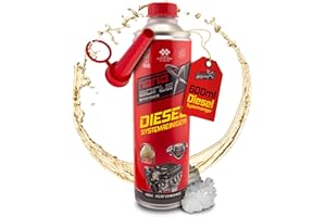 ‎NANOBORTEX MOTOR POWER NanoBorTeX Diesel-Systemreiniger 600ml - Reiniger & Additiv mit BOR für alle Dieselmotoren – Senkt Verbrauch, schützt vor Verschleiß, verbessert Motorlauf - Das Original für mehr Leistung