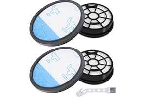 Attemart RO2917 Filtre pour Rowenta Swift Power Cyclonic RO2910EA RO2917EA RO2913EA Aspirateur filtre de rechange pour Rowenta Swift Power Cyclonic Parkett RO2932EA, Remplacer # ZR904301, 2 Pièces