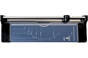 Cathedral Products A3 Rotary Paper Trimmer Cutter with Metal Base - 460mm x 120mm Cutting Table