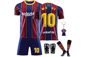 Pardofelis Fußball Trikot Set für Kinder, Fussball Trikot Kinder, Outdoor Football Jersey Trikots, Fußball T-Shirt Shorts Socken und Schienbeinschoner für Junge Fußballtraining