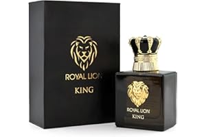 ‎ROYAL LION ROYAL LION KING Extrait de Parfum für Herren – Langanhaltend, intensiv, frisch-würzig & holzig – Luxuriöses Elixier für Männer