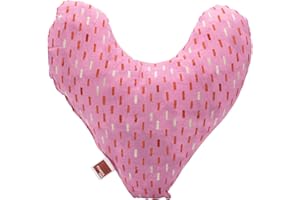 ‎POWER INN POWER INN Brustkissen Hope ca. 32x34cm | Herzkissen als Schmerzlinderung nach Mastektomie | weiches Unterarm- oder Achselkissen | 100% Baumwolle (Pink)