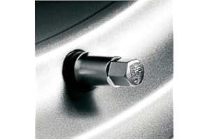 Tapas de válvula originales de Porsche con logotipo de Porsche