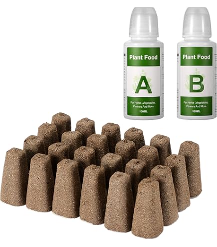 Kit Idroponica GOEDCH Con Spugne E Nutrienti - Per Coltivazione Indoor Di Erbe, Verdure E Fiori - Foto 12