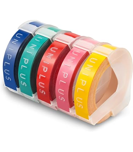 Labeltape Dymo 43618 LabelManager D1 polyester 6mm zwart op geel