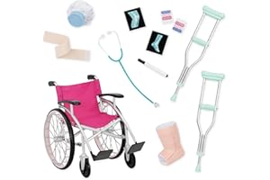 Our Generation BD37988C1Z - Silla de ruedas para muñecas