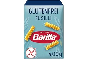 ‎BARILLA Barilla Pasta Nudeln Glutenfreie Fusilli aus köstlichem Mais und Reis – perfekt für Menschen mit Zöliakie oder Glutenunverträglichkeit 400 g
