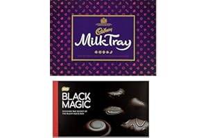 LAEAN Milk Tray 530g Chocolates and Black Magic 348g Box