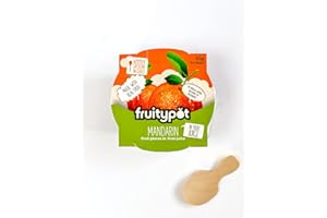 Fruitypot Mandarin in Fruit Juice, 18 x 113 g Pots