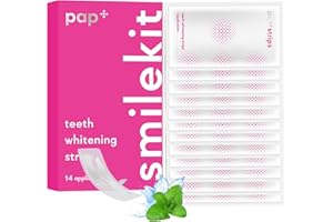 NAILPRETTY 28 Bandes Blanchiment Dentaire Strips, Teeth Whitening Strips, Dents Whitening, Bandes Blanchissantes Douces Pour Les Dents rapide et doux, Blanchiment Aide à Eliminer Café, Soda, Vin Tache