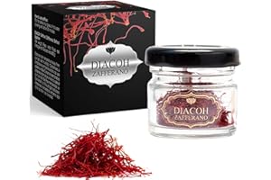 ZAFFERANO DIACOH Zafferano In Pistilli 2gr Di Altissima Qualità Al 100 % Puro E Naturale- Confezionato In Vetro - Scelta Chef - Ideale Per Cucinare Il Risotto Milanese E Tutto Rosso ISO 3236-2 (2)