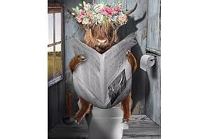 BEAYIOU Diamond Painting Kits - Cow Picture 5D Diamond Art for Adults Kids Diamond Painting Kits Accessories Full Drill Kit Crystal Pictures Home Wall Decor Gifts (15.8 x 11.8in)