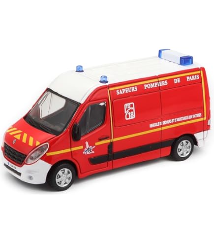 Camion De Pompiers Saviem SM7 SIDES FPT 1975 - 1/43 - Collection - Neuf