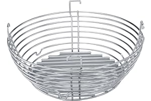 Kamado Joe® - Big Joe Stainless Steel Charcoal Basket, Silver