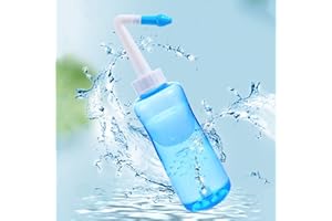 ‎FABATER Butelka do Płukania Zatok Neti Pot, Płukanie Nosa, 500 Ml Neti-Pot, Butelka do Płukania Nosa, Płukanie Ciśnieniowe do Czyszczenia Nosa, System Irygacji Nosa dla Dorosłych i Dzieci