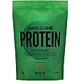 Awesome Supplements - Awesome Protein Choc & Nut - 1KG Vegan & Organic High Protein Powder - Low Calorie, Low Sugar
