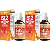 Argivit B12 Active Maxi 1000 Sprey ve Metilkobalamin, Hidroksokobalamin ve Adenosilkobalamin (30 ml) (2 paketi)