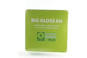 BRICO MARBLE CARE RENUEVA MARMOL PLUS kit para eliminar opacidad, arañazos, corrosiones y rehacer el pulido de mármol con alto contenido de carbonato y travertino