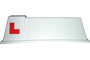 PLASTIC MOULDINGS NORTHERN LTD 'Side L' Driving Instructor Roof sign - Learner top box - Magnetic sign