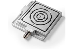 Genmitsu Vakuum-Klemmpod, Aluminium-CNC-Niederhaltesatz für Holzbearbeitung, Metall, Acryl, hochpräzises CNC-Fräserzubehör für Fräsprojekte, Größe 120 x 102 x 15 mm