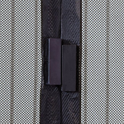 YIAN Fliegengitter Magnetvorhang für Türen 110 x 220cm Fliegenvorhang Insektenschutz Vorhang für Balkontür Wohnzimmer Schiebetür Terrassentür - 2