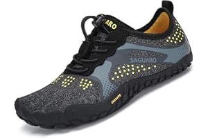 SAGUARO Enfants Chaussures Minimalistes Respirantes Garçons Filles Chaussures de Trail GR.24-36