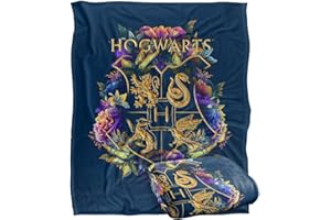 LOGOVISION HARRY POTTER Silky Touch Kuscheldecke, Optimalweich, 152 x 127 cm