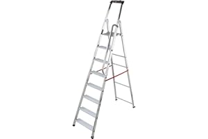 Hailo 8848-11 Escabeau pro avec 8 marches