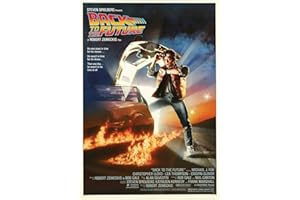 OMG Printing 80's Back To The Future Mcfly Michael J Fox Poster/Print/Picture Satin Photo Paper - A3-297mm x 420mm