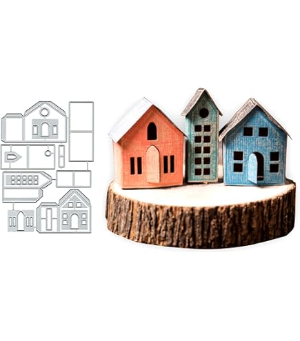 Sizzix Thinlits Stanzschablone Paper Village 664741 von Tim Holtz in Baden-Württemberg Sizzix Thinlits Stanzschablone Paper Village 664741 von Tim Holtz in Baden-Württemberg