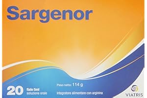 Meda Pharma Sargenor Integratore Alimentare 20 Fiale 5 ml