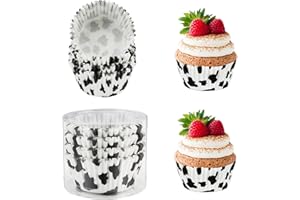 CUTILAND Pirottini per Muffin e Cupcake - 100 Pezzi in Carta, Stampi per Friggitrice Ad Aria, Decorazione Cupcakes
