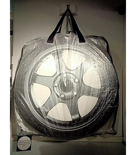 IKEA DIMPA Extra grote opbergtas, doorzichtige zware tassen, bescherming tegen mot, vochtbescherming, opbergzakken (pak van 5, 25 ½ x 8 ¾x25 ½