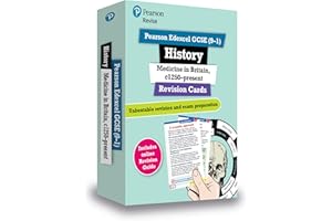 Pearson REVISE Edexcel GCSE History Medicine in Britain Revision Cards