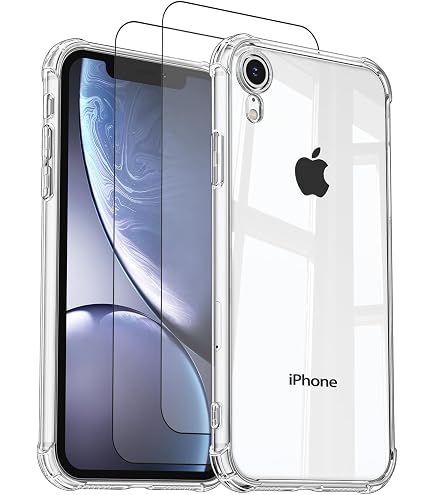 Vauki Cover per iPhone 11 Pro Max Trasparente con 2 Vetro Temperato
