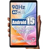 ALLDOCUBE iPlay 60 mini Tablet (8,7 Zoll, Android 15) – 90Hz Display, 4G LTE & GPS, Widevine L1 NFE, 12GB RAM + 64GB (erweite