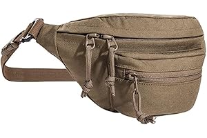 Tasmanian Tiger TT Modular Hip Bag Marsupio tattico compatibile MOLLE come borsa EDC (Every Day Carry) a 3 scomparti, marrone Coyote Brown