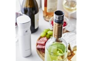 ZWILLING Set Sottovuoto per Il Vino, Acciaio Inossidabile, Grigio, 3 cm