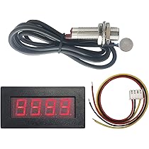 6-Digit Display Tachometer Frequency Counter Linear Speedometer Gauge - View #3