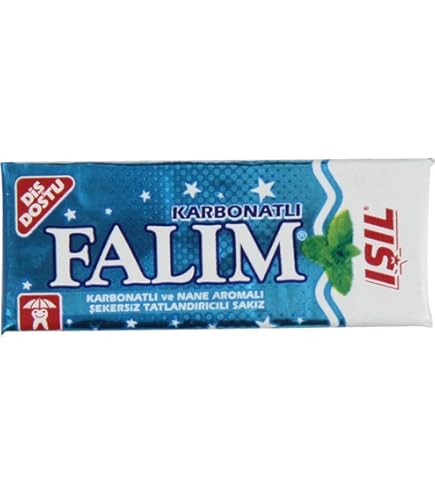 275 Pieces * FALIM GUM MASTIC FLAVORED SUGAR FREE GUM *FREE SHIPPING