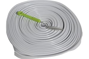 SECURE FIX DIRECT SecureFix Direct Awning Rail Protector And Brush 12m (Caravan Motorhome Universal Keder), White